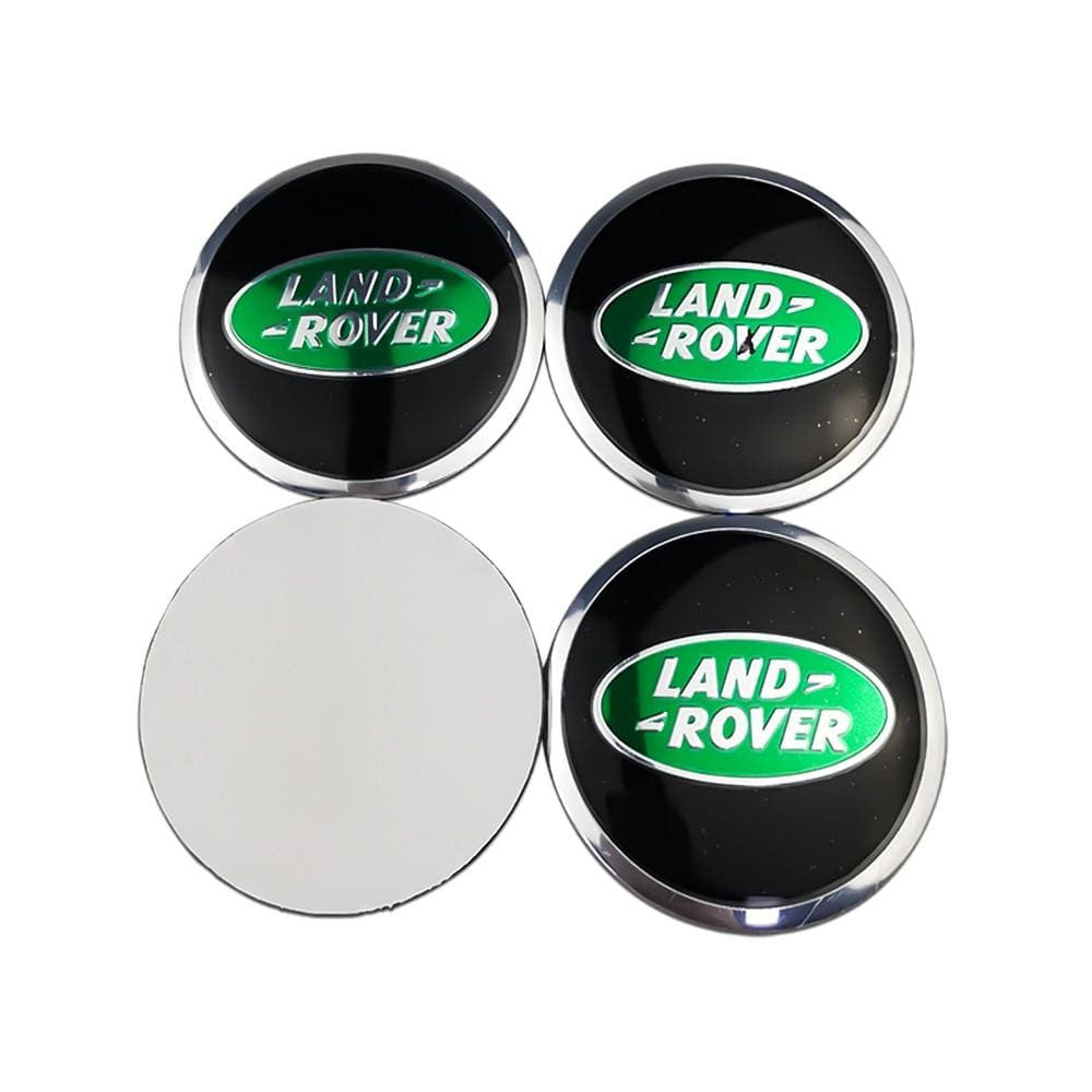 4PCS 56mm Land Rover Range RoverCar Wheel Center Hub Cap Sticker Auto Tire Emblem Badge Decal