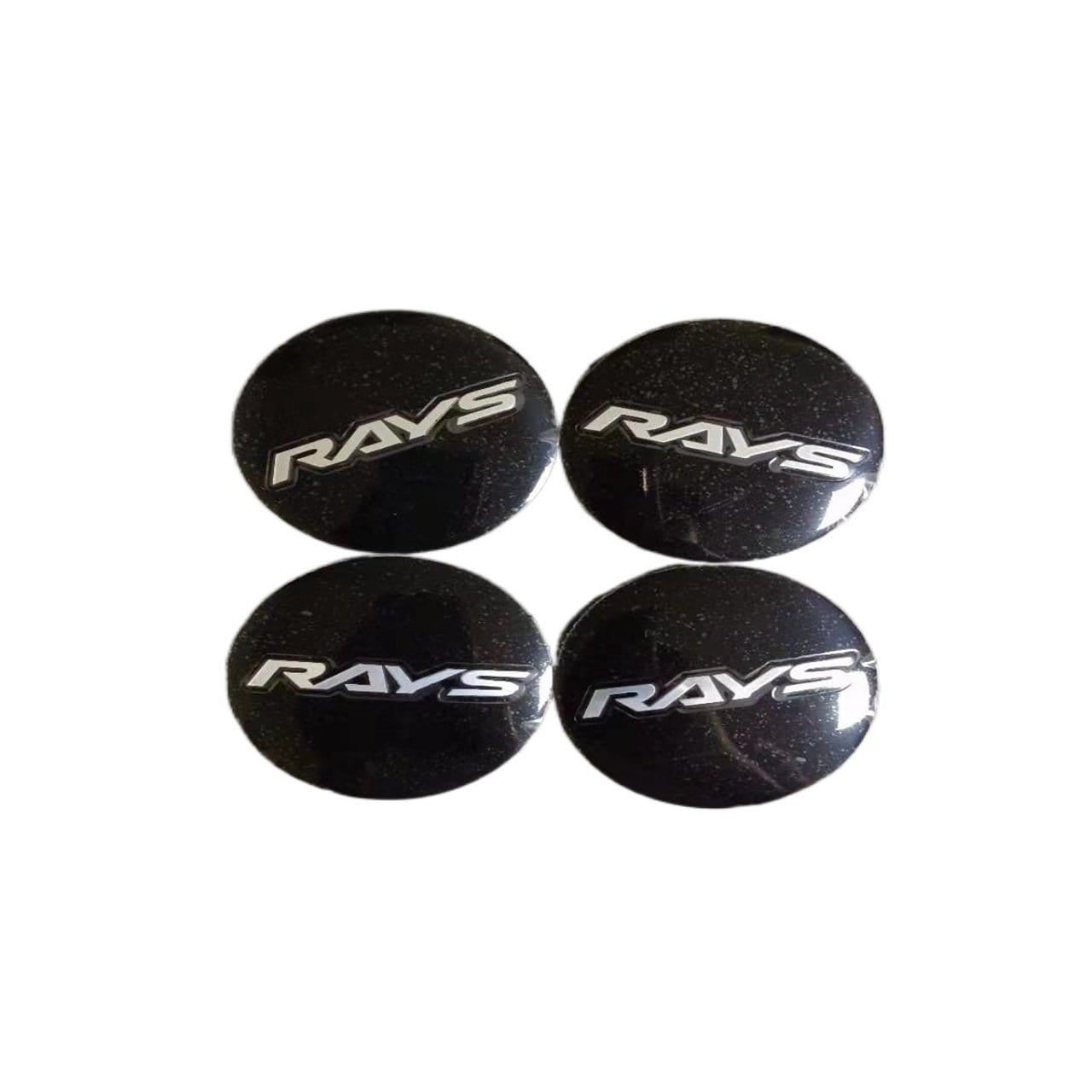 56mm 4PCS RAYS VOLK Racing Car Wheel Center Hub Cap Sticker Emblem Badge Decal-Realmancar