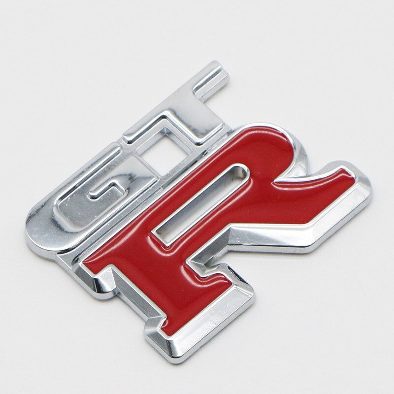 3D Metal GTR Racing Sport Stickers Decals emblem For Nissan GT-R