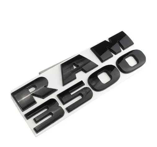 Tailgate 3D RAM For 2014&UP Ram 1500 2500 3500 Tailgate Letters Emblem Decal ABS Inserts - larahd