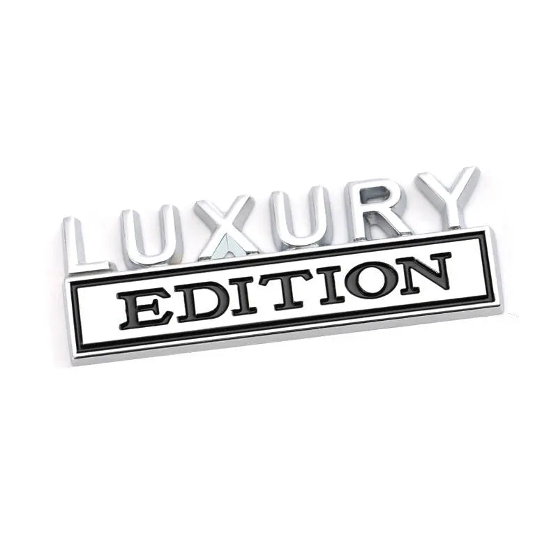 Car Sticker Luxury Edition Badge Emblem Hood Grille for BMW Subaru Mazda Skoda Cadillac