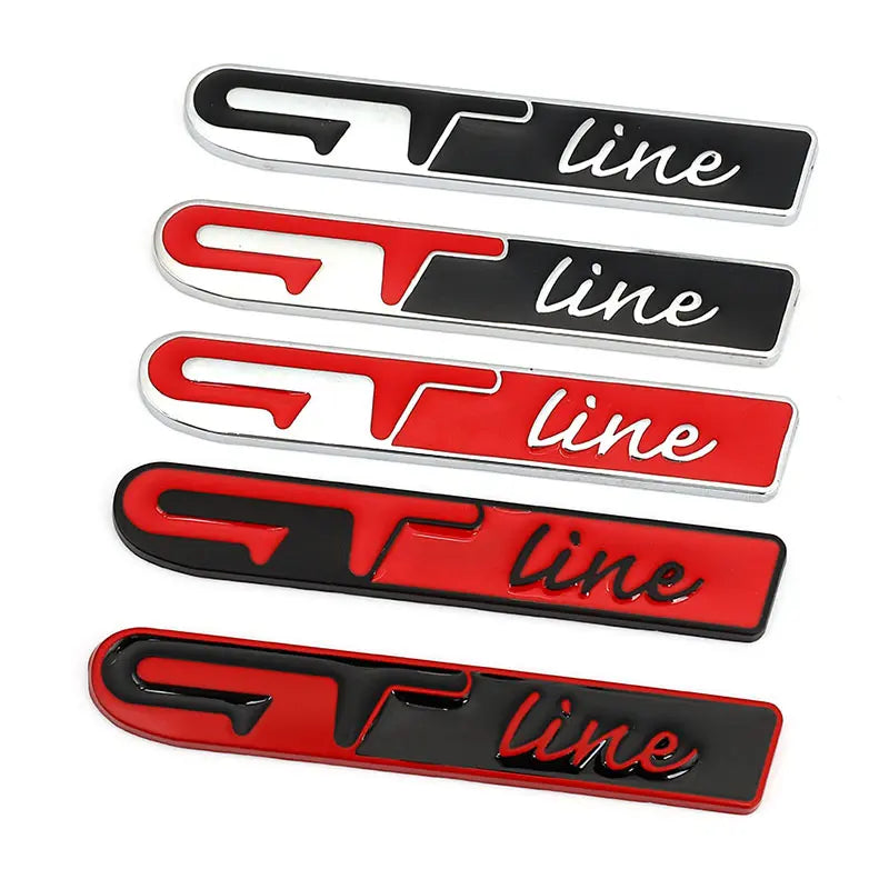 GT line Sport stickers for KIA Peugeot Renault Clio Grandtour Megane Forte Optima - larahd