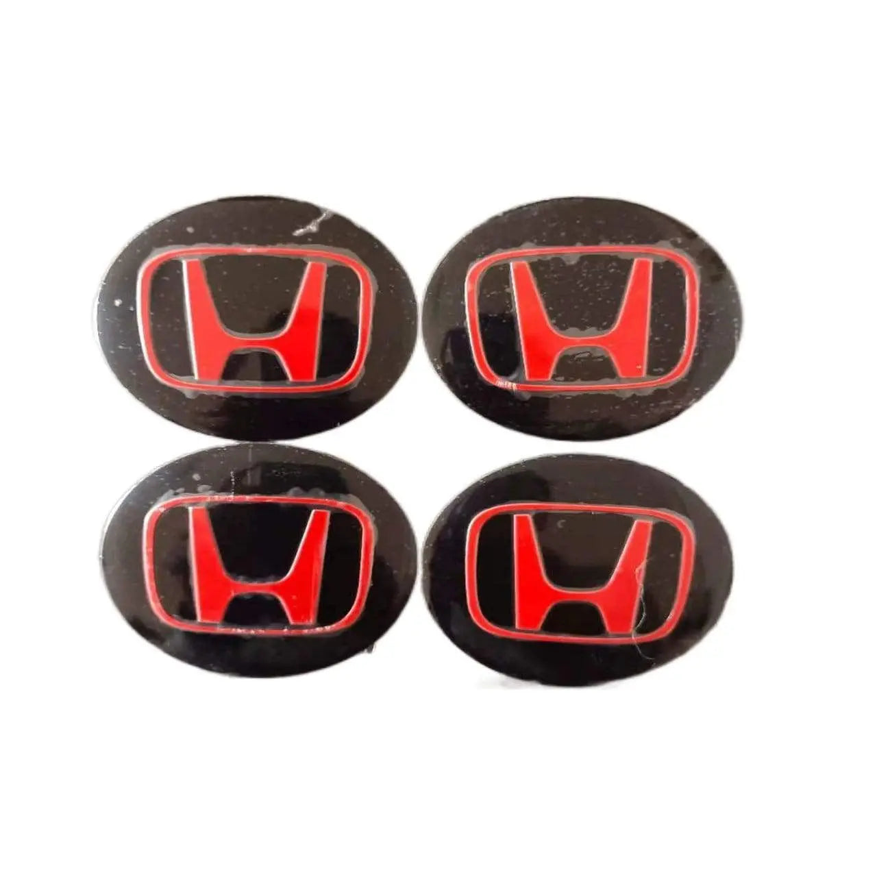 4pcs 56mm Honda Mugen Power Odyssey City Insight Accord Civic CRV Car Wheel Center Hub Cap Sticker Emblem Badge Decal - larahd