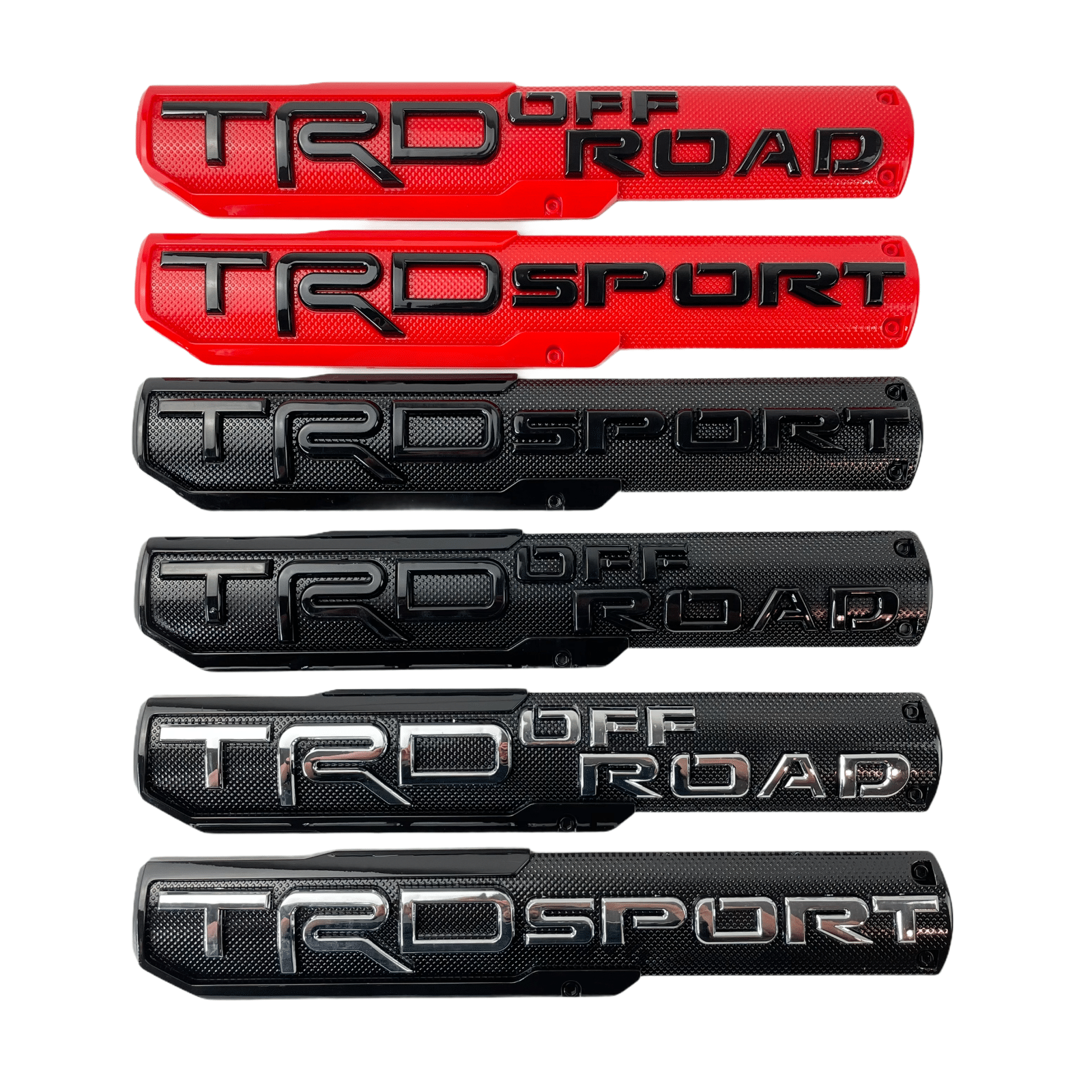 2X TRD PRO/OFF ROAD/BRO/SPORT Door Emblem Sticker Badge For Toyota Tacoma - larahd