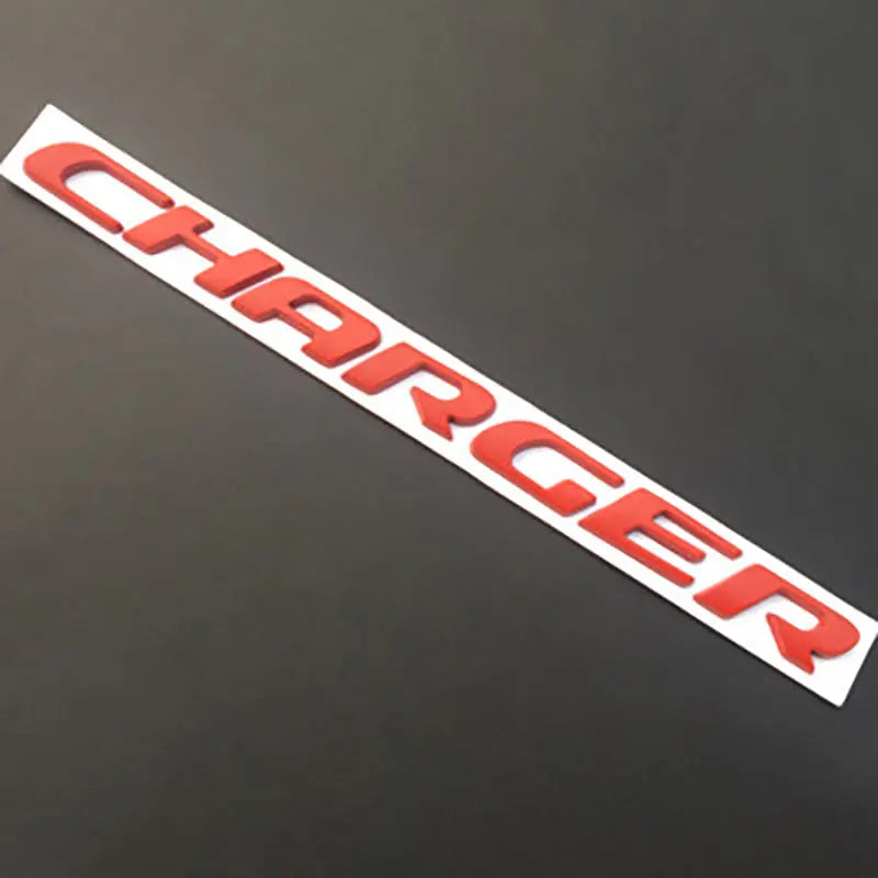 Metal Raider Charger Fender Rear Trunk Emblem Badge for Dodge Charger GT AWD 500 SRT R/T