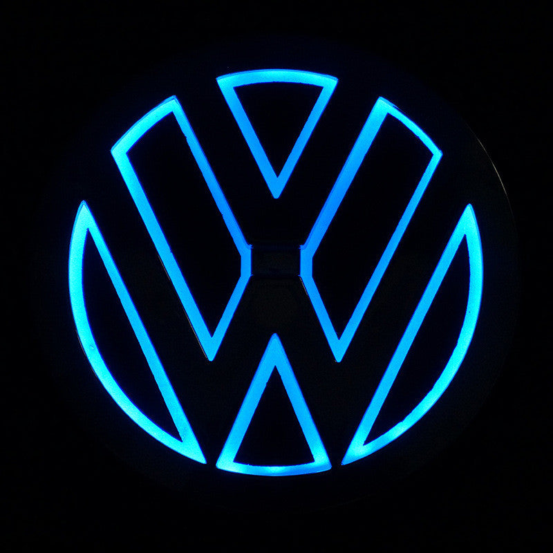 5D Logo Light LED Front Rear Light For VW Volkswagen Passat B6 B7 Passat CC Golf 4