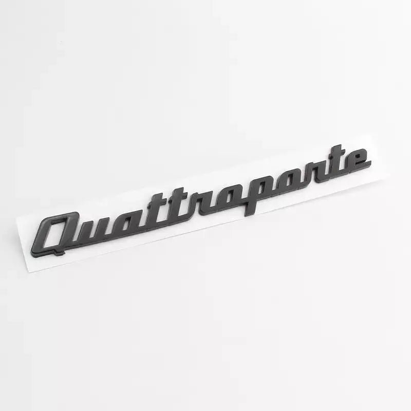 Maserati GTS Gransport Granlusso Quattroporte Granturismo Letter Emblem Badge Stickers Decals