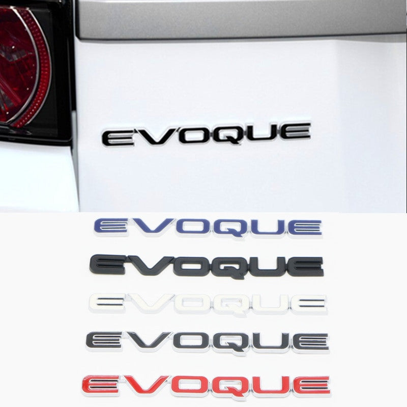 For Range Rover Evoque Letter Car Sport Tailgate Logo Emblem Badge - larahd