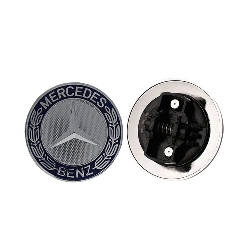 57mm For Mercedes Benz AMG Apple Tree Brabus Lorinser Front Hood Center Cover Emblem Badge - larahd