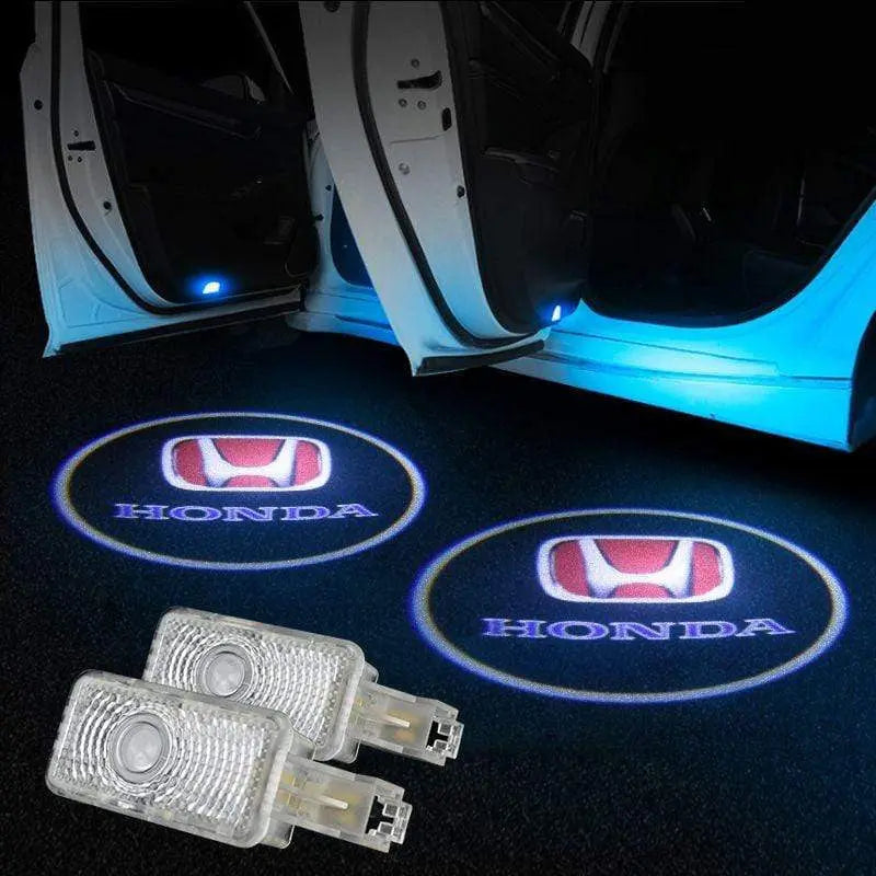 2x 3D Car Door LED Ghost Logo Projector Puddle Lights For Honda Accord 2013-2020 - larahd