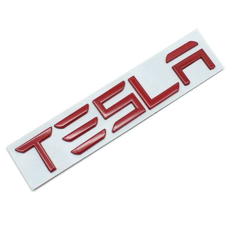 3D Metal for Tesla Model X Model 3 Model S Model Y Stickers Decals emblem badge