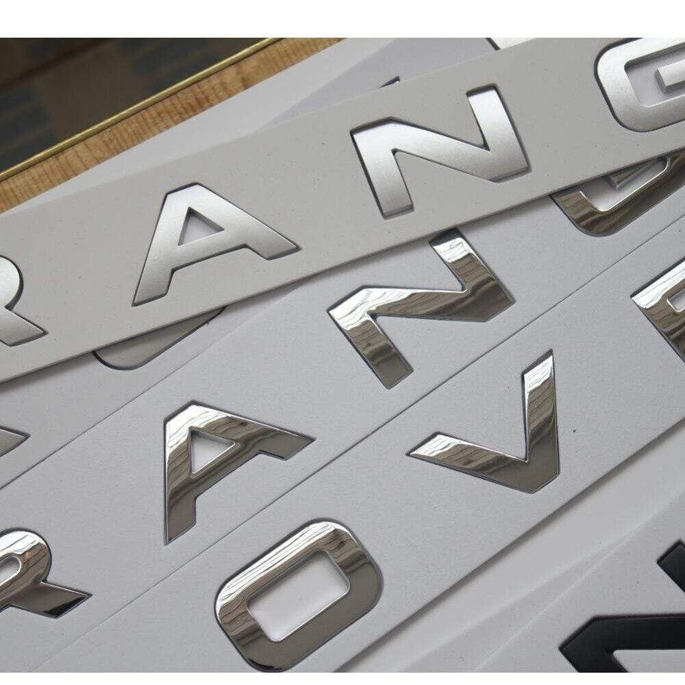 Number Letters Word RANGE ROVER Car Trunk Badge Emblem Badges Emblems for Range Rover - larahd