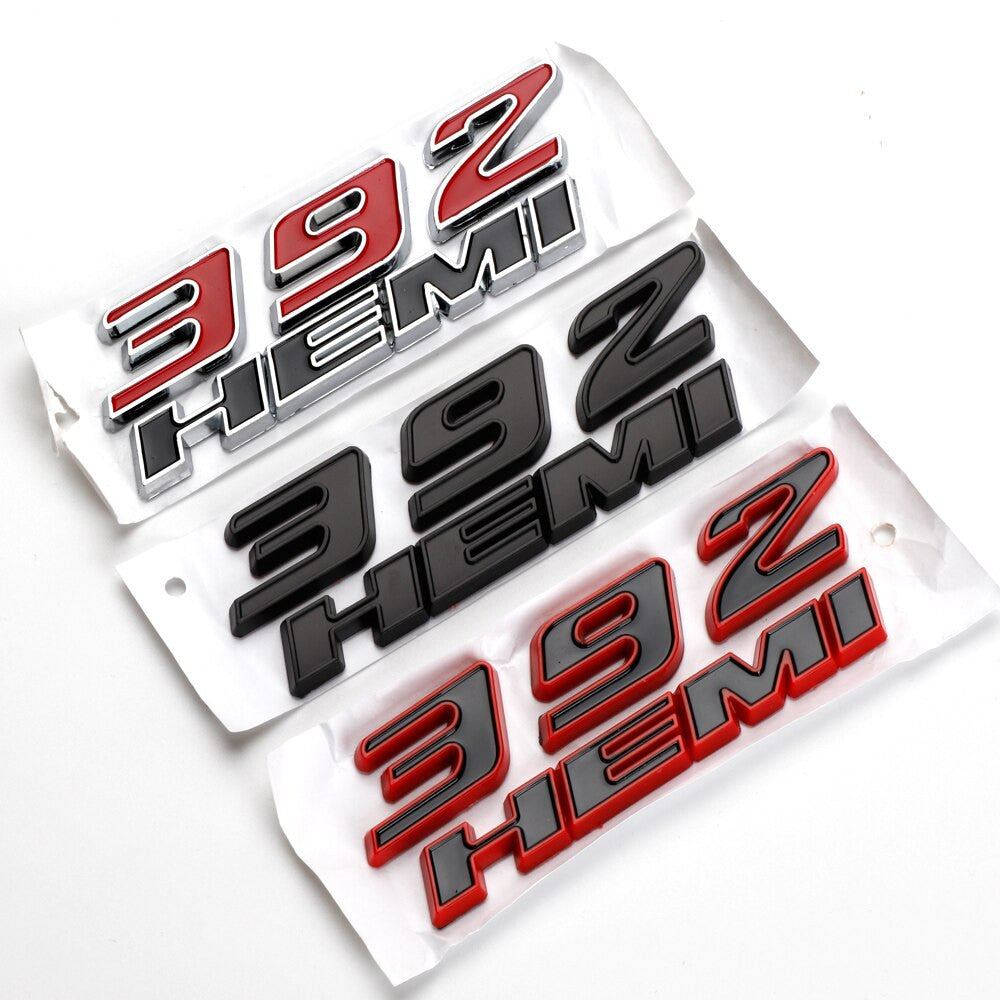 1 pcs ABS HEMI 6.4 392 HEMI Liter Badge Challenger Caliber RAM Badge - larahd