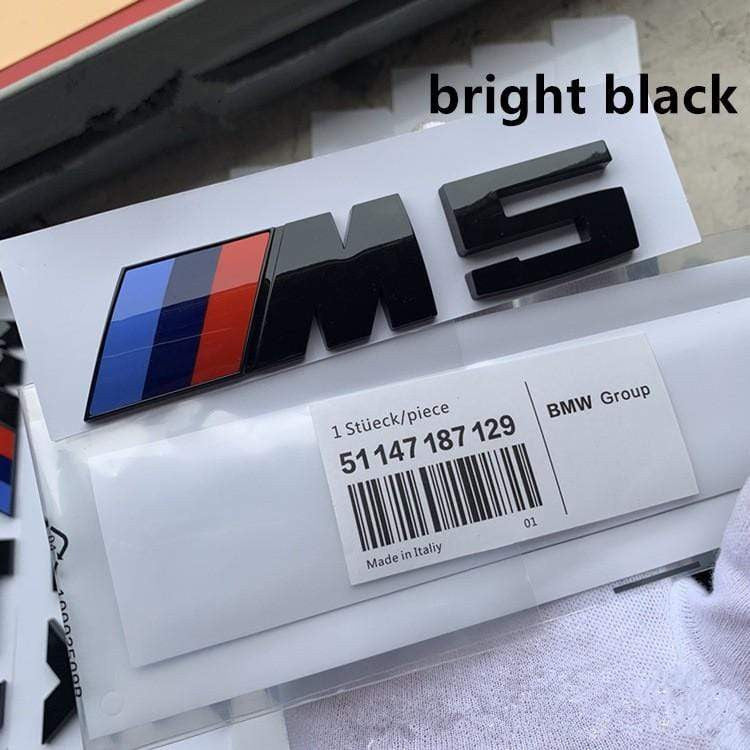 1pc BMW Sports M Badge Car body Sticker M1 M2 M3 M4 M5 M6 Sports badge Labeling sticker - larahd