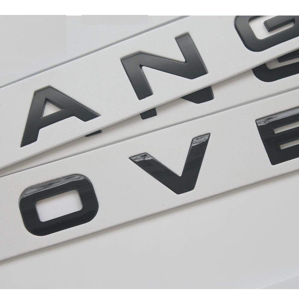 Number Letters Word RANGE ROVER Car Trunk Badge Emblem Badges Emblems for Range Rover - larahd