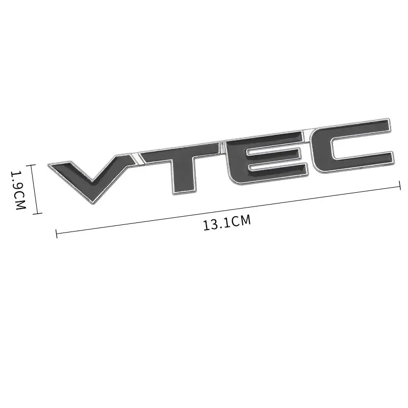 3D Metal VTEC i-VTEC CIVIC Sticker Emblem Badge Decals for Honda City Civic Accord