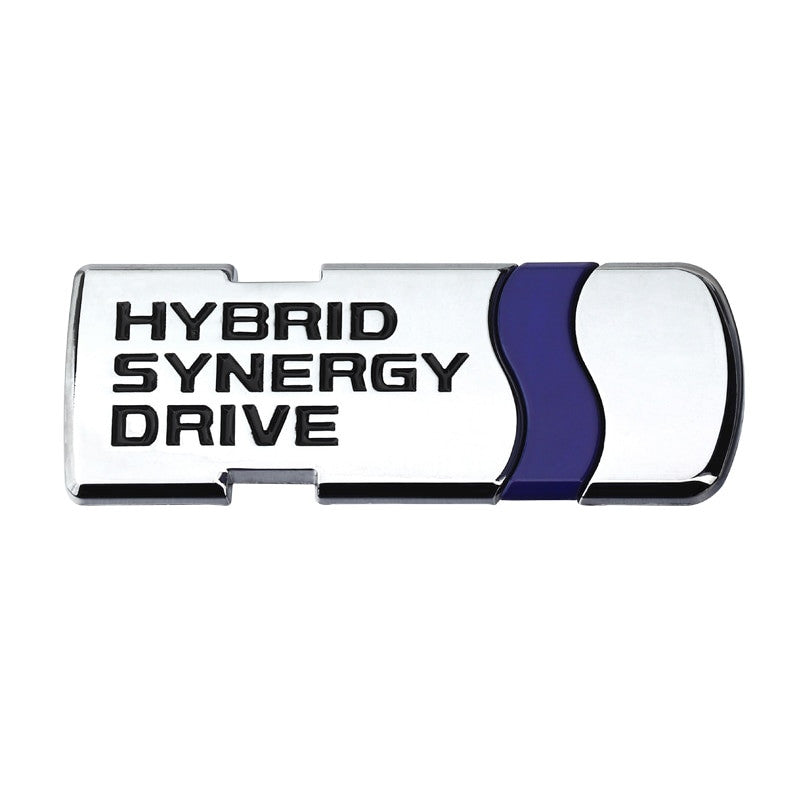 Hybrid Synergy Drive Stickers Metal Emblem Badge Decal For Toyota - larahd