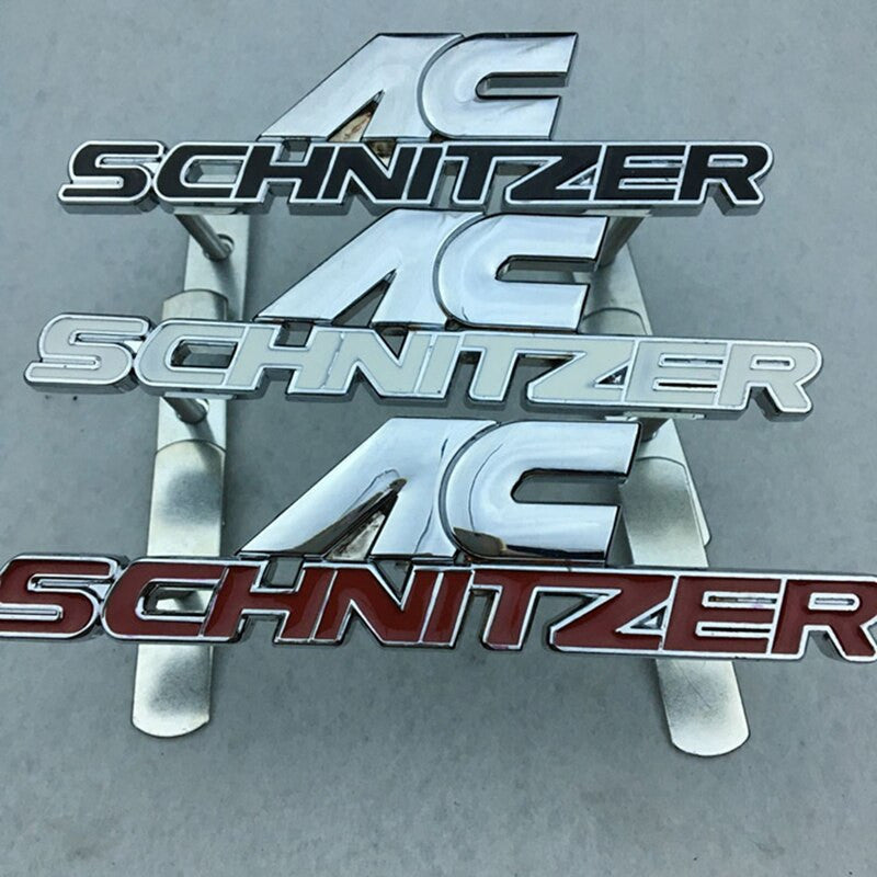 AC Schnitzer Metal Emblem Sticker Grille For BMW AC Schnitzer M 3 5 6 Z E E46 E39 E36 E34 - larahd