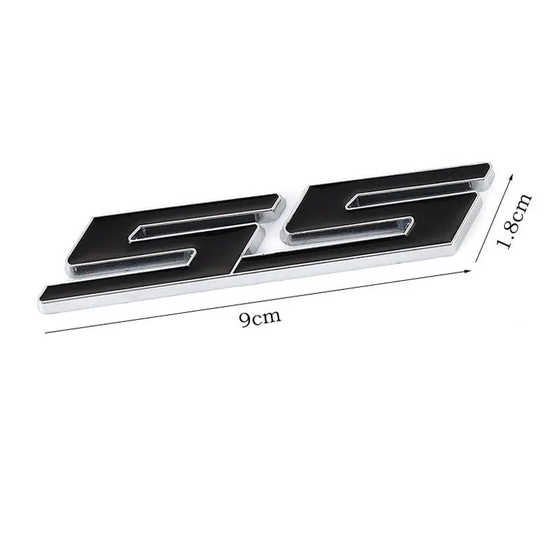 Sticker Front Hood Grill Emblem Grille Badge for Chevrolet SS Sport Cruze Camaro - larahd