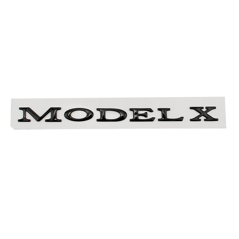 Replace ABS Letter Rear Tail Emblem Sticker Badge Decal For TESLA Model 3 X S - larahd