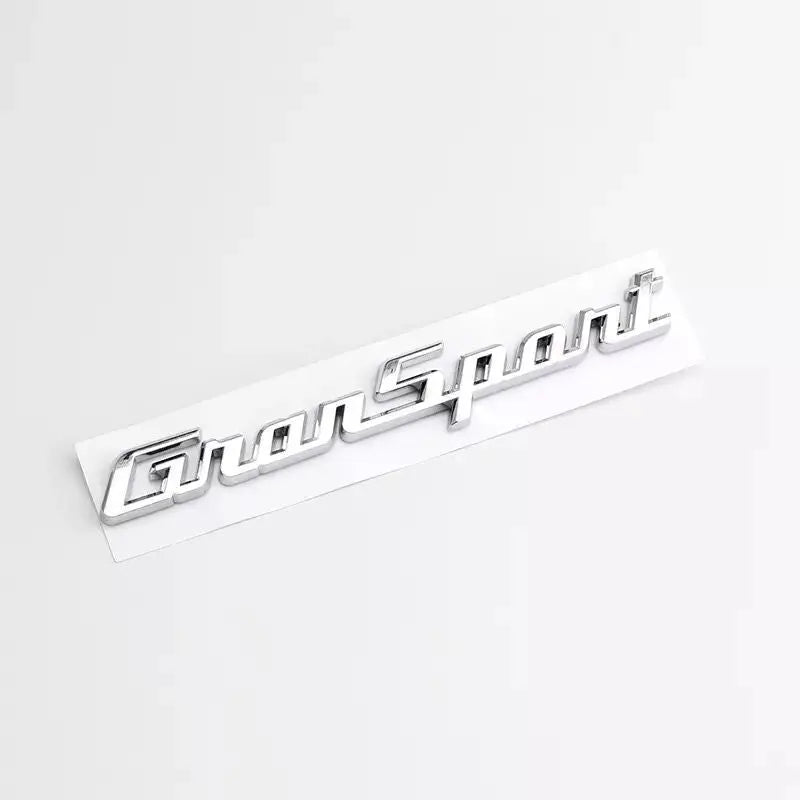 Maserati GTS Gransport Granlusso Quattroporte Granturismo Letter Emblem Badge Stickers Decals - larahd