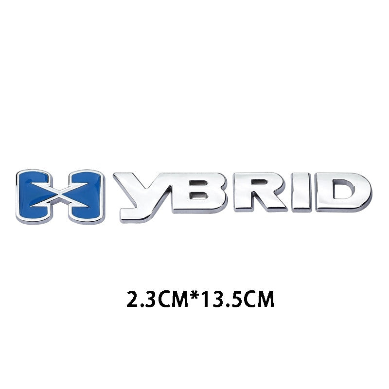 Hybrid Synergy Drive Stickers Metal Emblem Badge Decal For Toyota