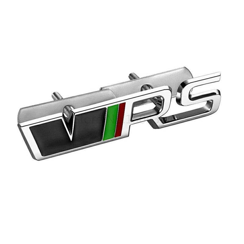 Skoda VRS Metal Decals Sticker Grill Emblem Octavia SUPERB 2 3 FABIA KAMIQ KAROQ KODIAQ - larahd