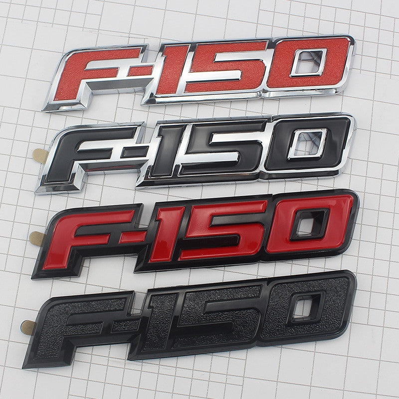 Ford Trunk F-150 Badge Emblem Sticker Tailgate Decals For Ford F150 Raptor Pickup Tail - larahd