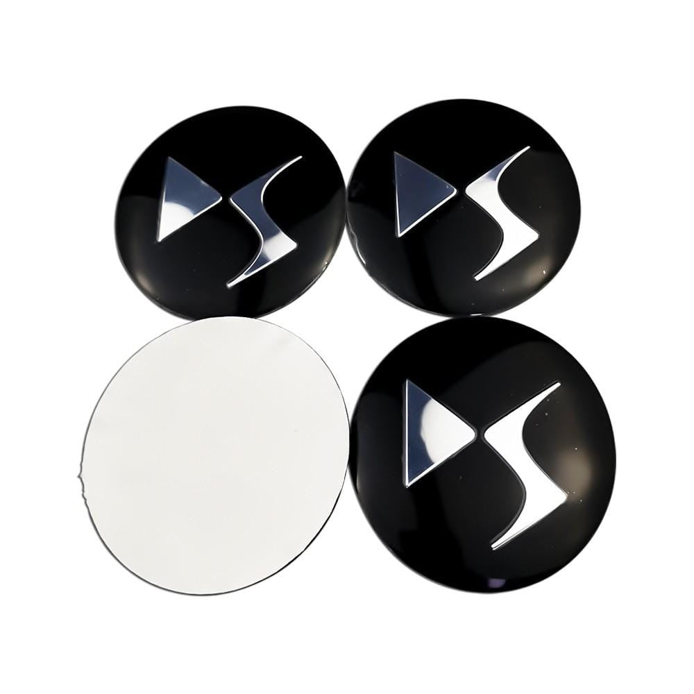 4PCS 56mm Citroen Logo Car Wheel Center Hub Cap Sticker Auto Tire Emblem Badge Decal Decoration