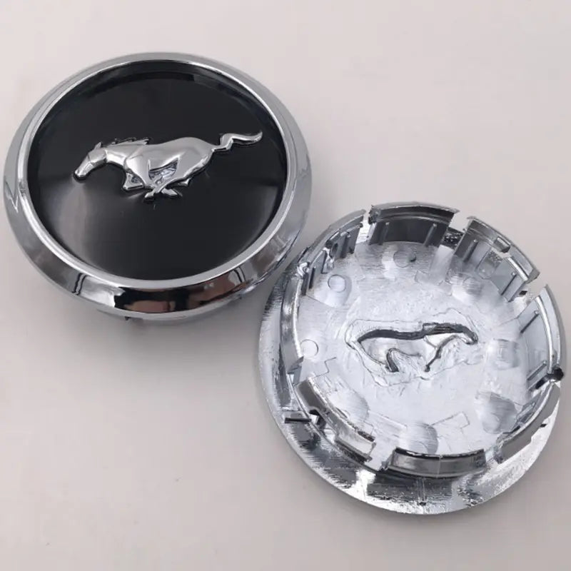 4 pcs 68MM ABS emblem Wheel Center Hub Cap Rim badge covers For Ford mustang GT