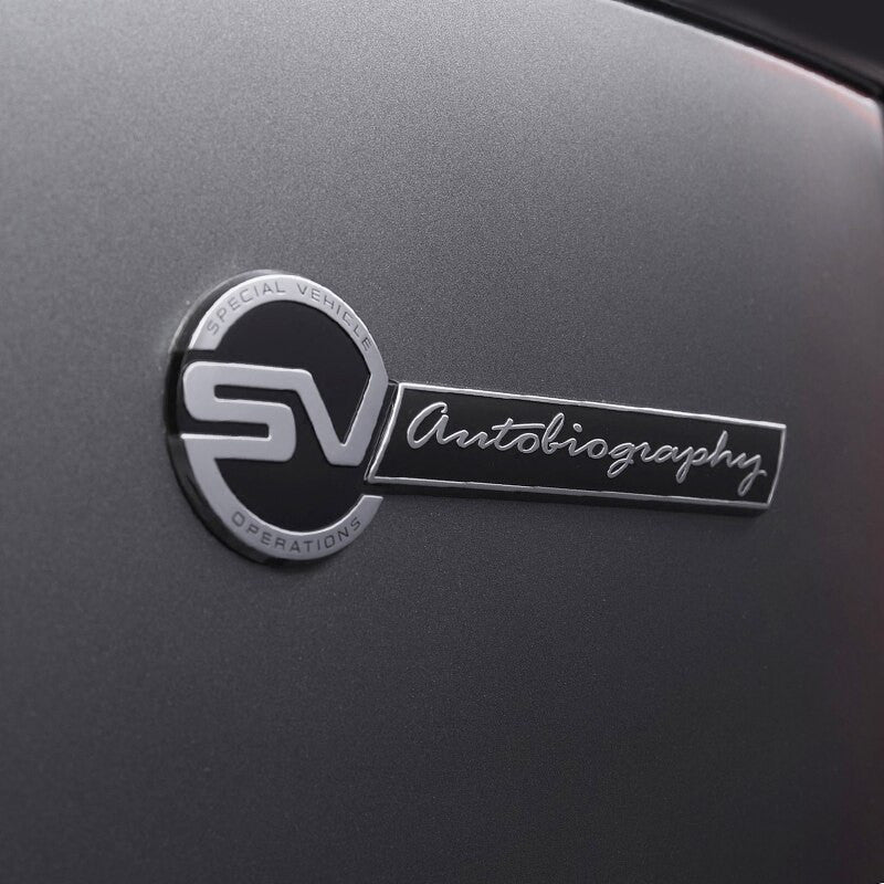 For Land Rover SVR Front Grill Emblem Car logo Badge Stickers 3D Metal Sport Discovery Defender - larahd