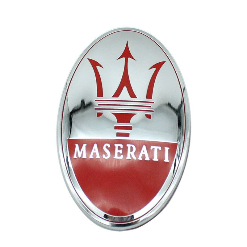 Maserati GT Car Front Hood Emblem Sticker Decal Badge Quattroporte Levante