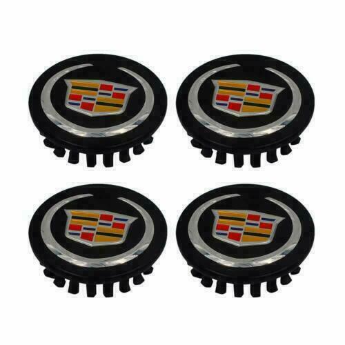 4x Cadillac 67mm Wheel Center Hub Cap Rim Emblem for ATS CTS DTS SRX STS XLR XTS