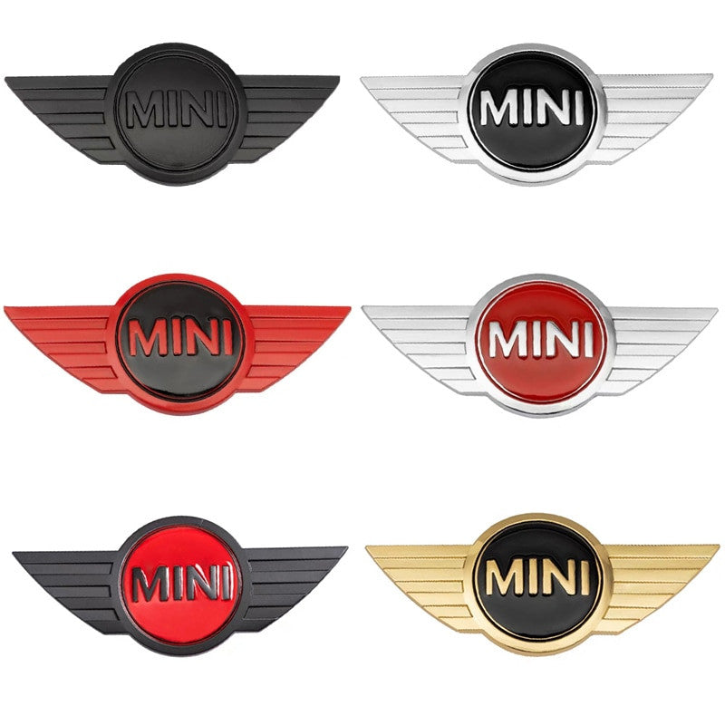 Mini Cooper 3D Metal Stickers Emblem Badge For One R50 R52 R53 R56 R60 F55 F56 R57 - larahd