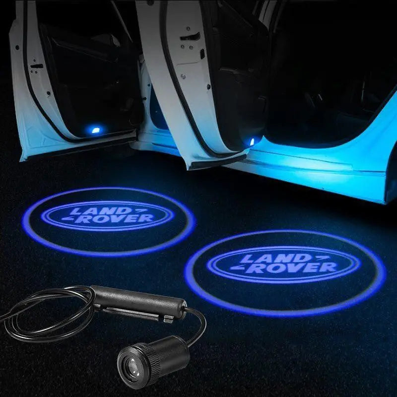 2X Logo Door Courtesy Welcome Light Kit Ghost Shadow Light for Land Rover GP Xtreme