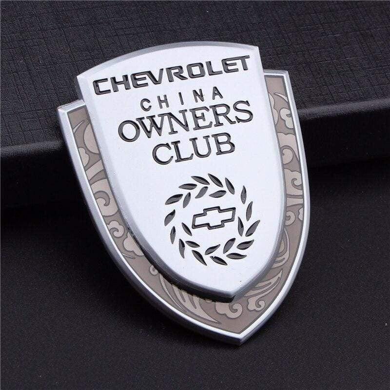 Car Styling 3D Metal Emblem Badge Rear Trunk Sticker For Chevrolet Aveo Cruze Malibu Trax Lacetti Niva Camaro Sail Accessories