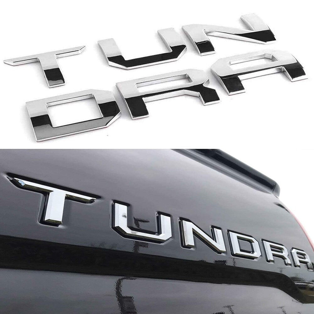 TUNDRA Rear Trunk Emblem Badge Sticker Sticker For Toyota Tundra 2014-2020 Toyota Tailgate