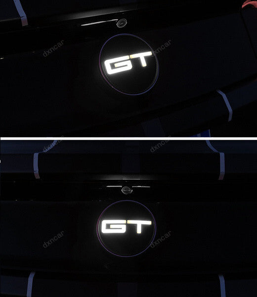 GT Trunk Lid Emblem Rear Led LED Badge Light Lamp for Mustang 2015-2019