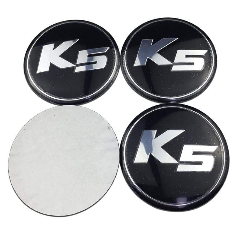 4pcs 56mm KIA K3 K5 Modified Lion Head Car Wheel Center Hub Cap Sticker Auto Tire Emblem Badge Decal - larahd