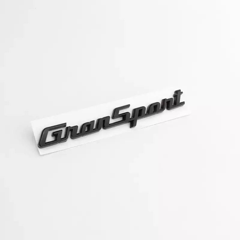 Maserati GTS Gransport Granlusso Quattroporte Granturismo Letter Emblem Badge Stickers Decals - larahd