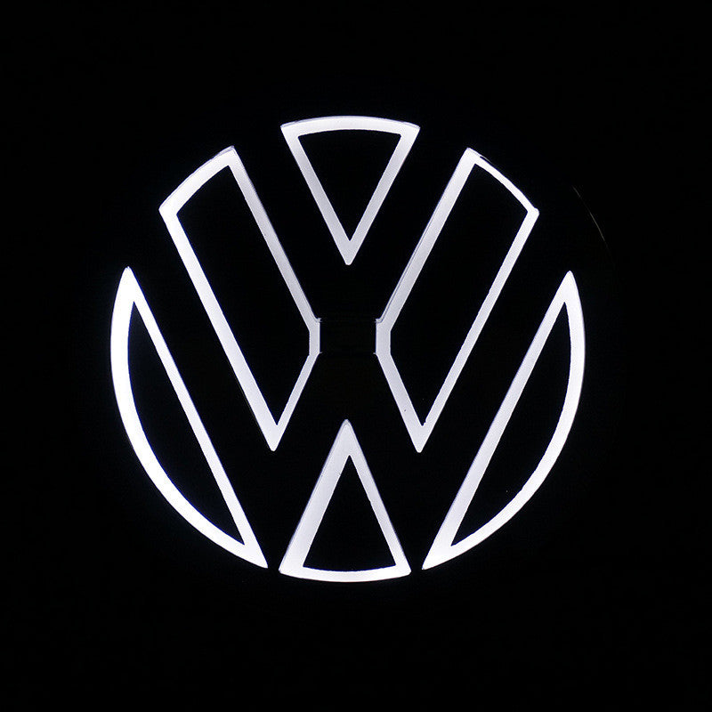 5D Logo Light LED Front Rear Light For VW Volkswagen Passat B6 B7 Passat CC Golf 4