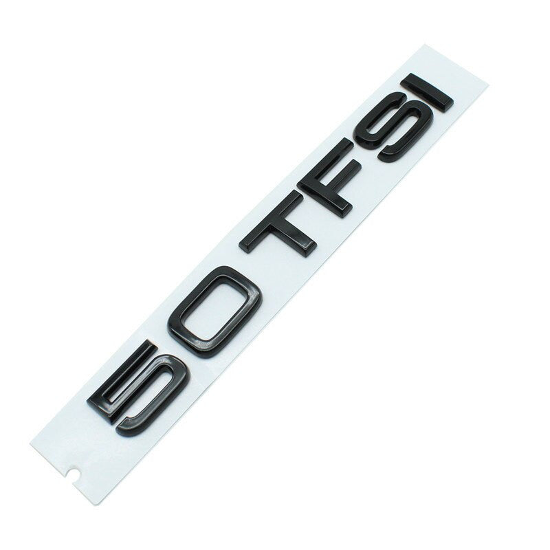 AUDI 35 40 45 50 55 TFSI Rear Trunk Letters Emblem Badge For Quattro