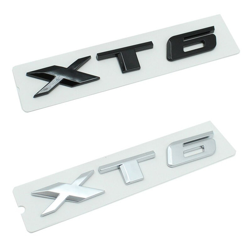 Back Trunk ABS Sticker For Cadillac CT4 CT5 CT6 ATS XT4 XT5 XT6 Badge Emblem - larahd