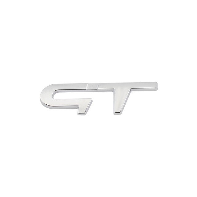 Metal GT Renaul Sport Badge rear Emblem tail sticker For Peugeot Kia