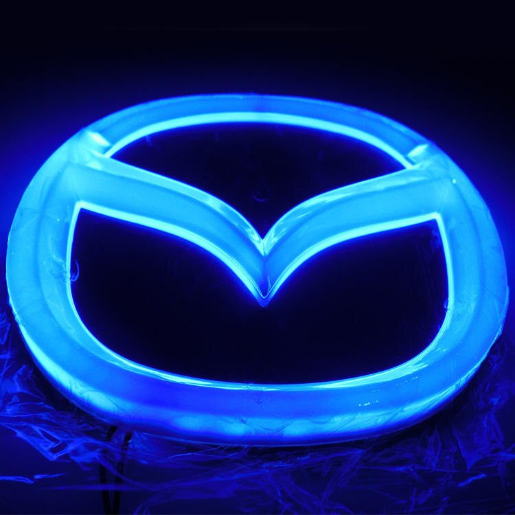 LED Light Rear trunk Badge Stickers Decals for Mazda 2 3 6 RX8 RX7 CX7 8 CX5 MX5 323