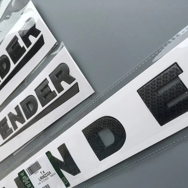 Land Rover DEFENDER Refitting Front Hood Lower Trunk Sticker Emblem - larahd