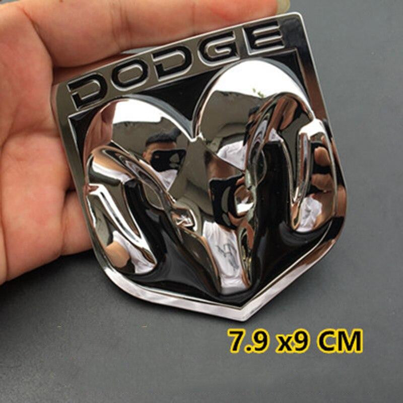 3d Ram Metal Badge Sticker for Dodge RAM 1500 2500 3500 Challenger Charger Durango Nitro Journey Caliber Car Exterior Decoration