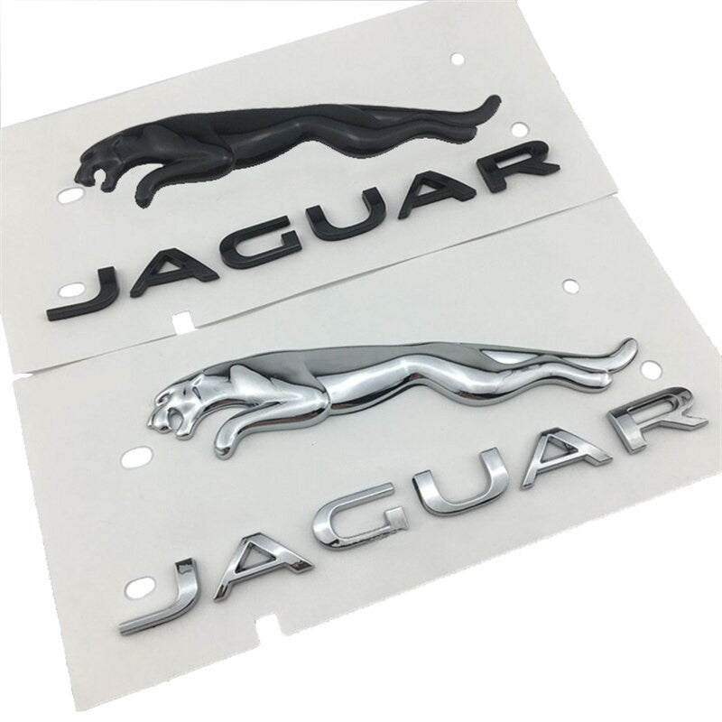 JAGUAR BOOT BADGE Rear Trunk Emblem Suitable for Jaguar XF XJ X350 S-Type X260