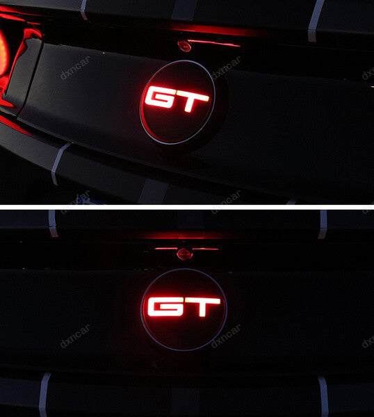 GT Trunk Lid Emblem Rear Led LED Badge Light Lamp for Mustang 2015-2019