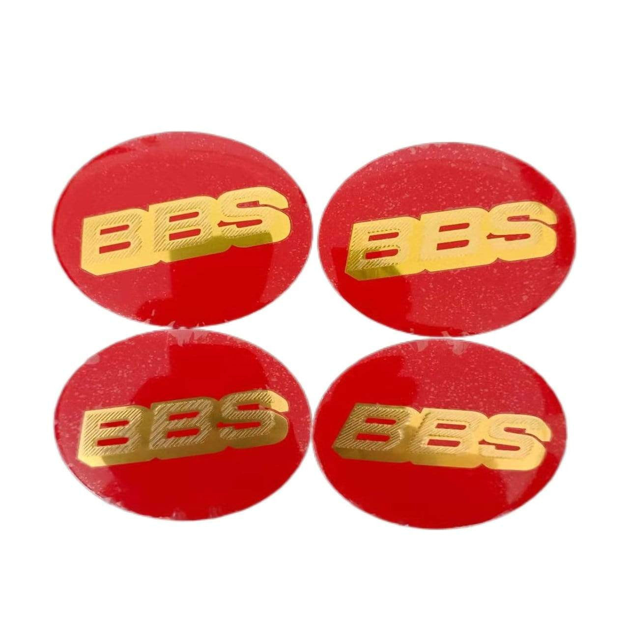 4PCS 56mm Hub Cap Car Rim Wheel Center Cover Emblem Wheel Center Hub Badge Sticker BBS Logo For Universal Car